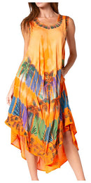 Sakkas Tasanee Caftan Tank Dress / Cover Up