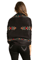 Sakkas Ginata Women's Large Casual Super Soft Embroidery Scarf Shawl Wrap Stole