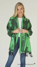 Sakkas Two Tone Rose Pashmina Scarf / Stole / Wrap