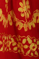 Sakkas Ketana Women's Embroidered Batik Gauzy Cotton Tunic Blouse
