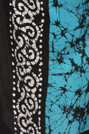 Sakkas Silky V-Neck Halter Handkerchief Hem Maxi Dress