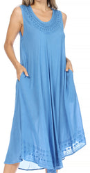 Sakkas Everyday Essentials Caftan Tank Dress / Cover Up