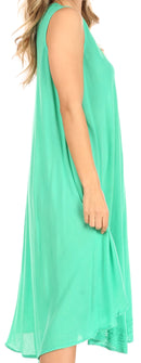 Sakkas Everyday Essentials Caftan Tank Dress / Cover Up