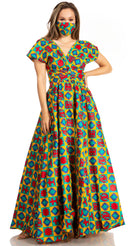 Sakkas Sandy Sexy Backless Year Around Long Maxi Infinity Dress Many Ways To Wear