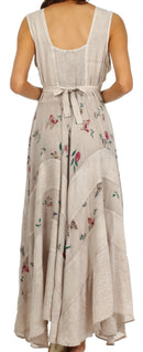 Sakkas Garden Goddess Corset Style Dress
