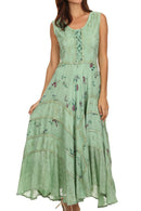 Sakkas Garden Goddess Corset Style Dress