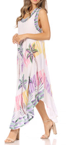 Sakkas Tasanee Caftan Tank Dress / Cover Up