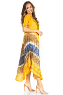 Sakkas Viveka Embroidered Caftan Dress