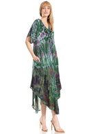 Sakkas Viveka Embroidered Caftan Dress