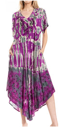 Sakkas Viveka Embroidered Caftan Dress