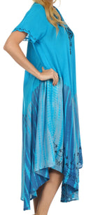 Sakkas Viveka Embroidered Caftan Dress