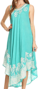 Sakkas Sundari Caftan Tank Dress / Cover Up