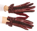 Sakkas Liya Classic Warm Driving Touch Screen Capable Stretch Gloves Fleece Lined#color_17103-Burgundy