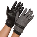 Sakkas Enes Warm Fleece Lined Driving Gloves Vegan Minimal Commute Casual