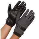 Sakkas Enes Warm Fleece Lined Driving Gloves Vegan Minimal Commute Casual