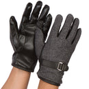 Sakkas Enes Warm Fleece Lined Driving Gloves Vegan Minimal Commute Casual
