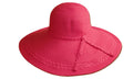 Sakkas Tropical Braided Accent Floppy Hat#color_HotPink