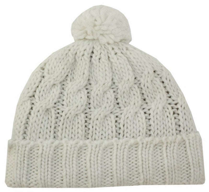 Sakkas Pom Pom Cable Knit Cuffed Winter Beanie/ Hat/ Cap ( 8 Colors )