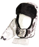 Sakkas Alex Unisex Ushanka Faux Fur Windproof Trapper Aviator Hat Removable Mask