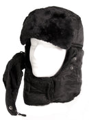 Sakkas Alex Unisex Ushanka Faux Fur Windproof Trapper Aviator Hat Removable Mask