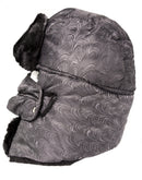 Sakkas Alex Unisex Ushanka Faux Fur Windproof Trapper Aviator Hat Removable Mask