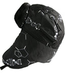 Sakkas Alex Unisex Ushanka Faux Fur Windproof Trapper Aviator Hat Removable Mask