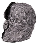 Sakkas Alex Unisex Ushanka Faux Fur Windproof Trapper Aviator Hat Removable Mask