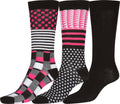 Sakkas Alpa Womens Cute Colorful Design Knee High Socks Assorted 3-packs#color_Style3