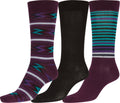 Sakkas Alpa Womens Cute Colorful Design Knee High Socks Assorted 3-packs#color_Style10