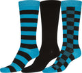 Sakkas Bina Womens Cute Colorful Design Knee High Socks Assorted 3-packs#color_Style6