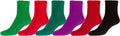 Sakkas Super Soft Anti-Slip Fuzzy Ankle Socks Value Assorted 6-Pack#color_16801-pack11