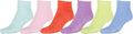 Sakkas Super Soft Anti-Slip Fuzzy Ankle Socks Value Assorted 6-Pack#color_BrightSolid