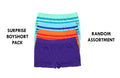 Sakkas Women's Seamless Stretch Boy Short Panties (6 Pack)#color_AsstDesignAndColor