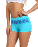 Sakkas Women's Seamless Stretch Boy Short Panties (6 Pack)