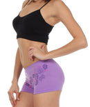 Sakkas Women's Seamless Stretch Boy Short Panties (6 Pack)