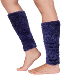 Ultra Soft Lightweight Tagless Magic Stretch Leg Warmers#color_NavyBlue