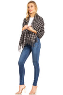 Sakkas Iris Warm Super Soft Cashmere Feel Pashmina Shawl / Scarf with Fringes