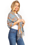 Sakkas Iris Warm Super Soft Cashmere Feel Pashmina Shawl / Scarf with Fringes