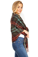 Sakkas Iris Warm Super Soft Cashmere Feel Pashmina Shawl / Scarf with Fringes