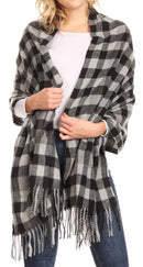 Sakkas Iris Warm Super Soft Cashmere Feel Pashmina Shawl / Scarf with Fringes