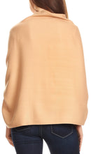 Sakkas Iris Warm Super Soft Cashmere Feel Pashmina Shawl / Scarf with Fringes