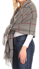 Sakkas Iris Warm Super Soft Cashmere Feel Pashmina Shawl / Scarf with Fringes
