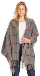 Sakkas Iris Warm Super Soft Cashmere Feel Pashmina Shawl / Scarf with Fringes