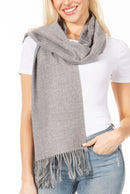 Sakkas Iris Warm Super Soft Cashmere Feel Pashmina Shawl / Scarf with Fringes