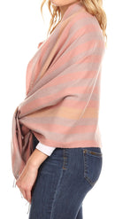 Sakkas Iris Warm Super Soft Cashmere Feel Pashmina Shawl / Scarf with Fringes
