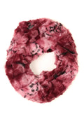 Sakkas Abhy  Soft Fall Winter Furry Infinity Wrap Scarf#color_3-Berry