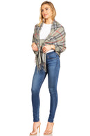 Sakkas Martinna Women's Winter Warm Super Soft and Light Pattern Shawl Scarf Wrap