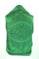 Sakkas Lightweight Two Tone Paisley Design Pashmina Fringe Scarf / Stole / Wrap