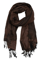 Sakkas Two Tone Rose Pashmina Scarf / Stole / Wrap