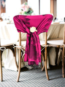 Sakkas Two Tone Rose Pashmina Scarf / Stole / Wrap